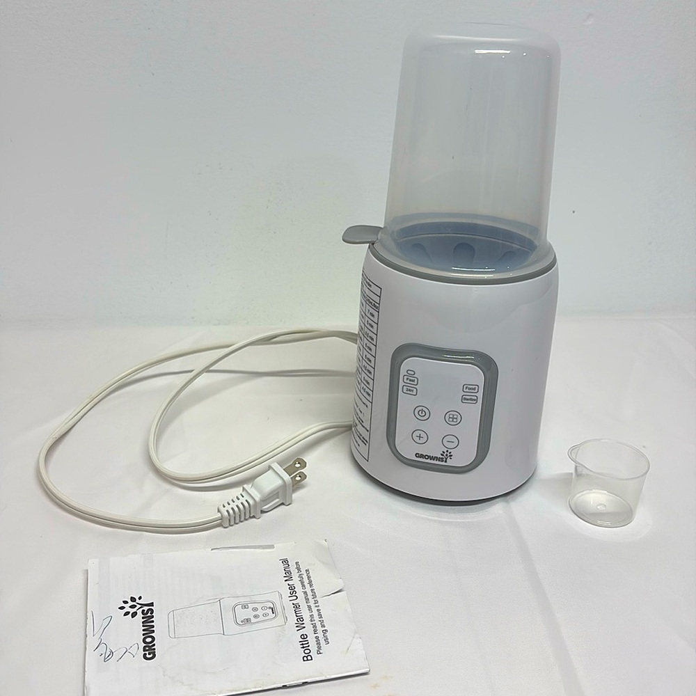 Grownsy Baby bottle warmer N1T Warmer with Sterilizer & user manual , works.